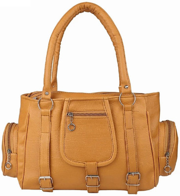 

zakra Hand-held Bag(Tan)