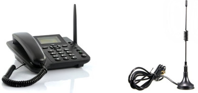 

MICROTEL 6188D DUAL SIM FWP Corded Landline Phone(Black)