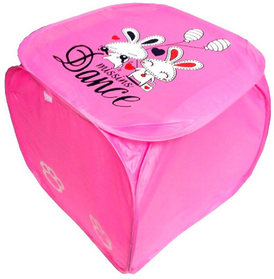 LooMantha 30 L Pink Laundry Bag(Cotton)