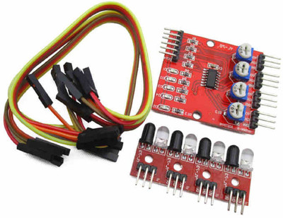 

SunRobotics 4 WAY IR LINE SENSOR ARRAY(Red)