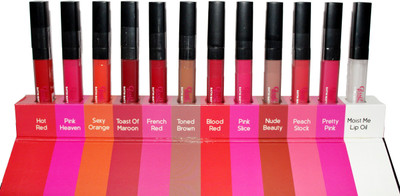 

Glam 21 Satin Matte 12pc Super Lip Gloss(Multicolor)