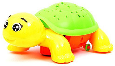 

TALKING GANESHA Bump and Go Turtle Toy with 3D Lights, Music and Projection - Multicolor(Multicolor)