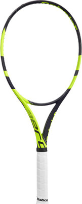 

Babolat PURE AERO TEAM UNSTRUNG Black Unstrung Tennis Racquet(G3 - 4 3/8 Inches, 285 g)