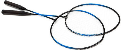 

SHAKTI Set Of 2 Lightweight Badminton Racket - Medium Size Ideal for Kids - Multicolor Strung Badminton Racquet(G4 - 3.25 Inches, 300 g)
