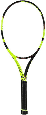 

Babolat PURE AERO TOUR UNSTRUNG Black Unstrung Tennis Racquet(Weight - 315 g)