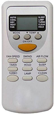 

Vinstar split ac remote controller compatible to videocon split ac remote controller Remote Controller(Multicolor)