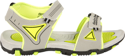 Density Men Grey::Green Sports Sandals