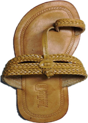 

Kolhapuri Men Brown Sandals