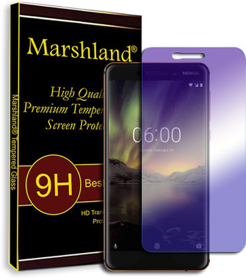 Marshland Tempered Glass Guard for Nokia 6.1(Pack of 1)