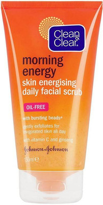 

Clean & Clear Morning Energy Skin Energising Daily Facial Scrub, Oil-Free - 150ml Scrub(150 ml)