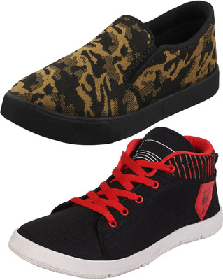 

Shoefly Combo-(2)-794-727 Loafers For Men(Multicolor