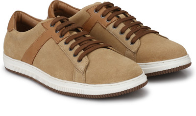 

Carlton London Mr.CL Sneakers For Men(Beige, Brown