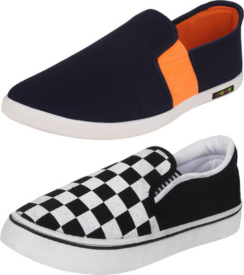

Shoefly Combo-(2)-383-775 Loafers For Men(Multicolor
