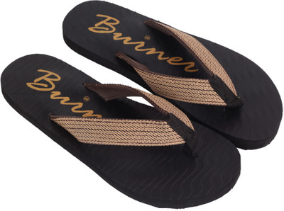 

BURNER Mens Flip Flops, Brown