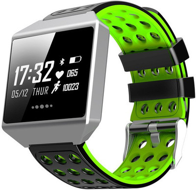 

IBS CK12 phone Bluetooth Android IP67 Waterproof Blood Pressure, Heart Rate, Blood Oxygen, Step pedometer, Calories Mode,Distance track,Sleep Monitoring,Incoming Call/Message reminder timer Anti-lost Wristband Green Smartwatch(Green Strap Free Size)