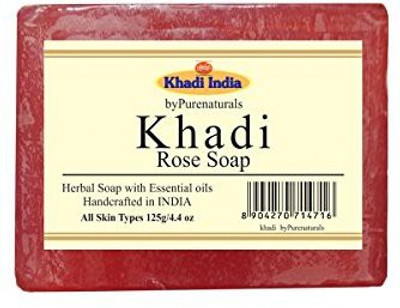 

Khadi byPurenaturals Rose Soap -125g(125 g)