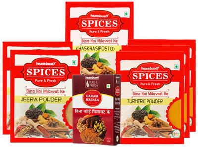 

Healthbuddy Monthly Bachat Indian Spices Pack 4(7 x 92.86 g)