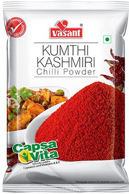

VASANT" V" . VASANT KUMTHI KASHMIRI CHILLI POWDER - 500g(500 g)