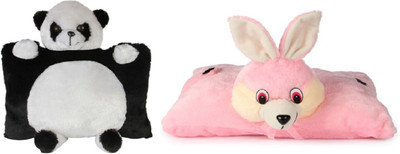 

Tajpur Traders Bunny & Panda Pillow Cum Soft Toy - 35 cm(Multicolor)