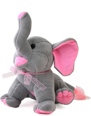 

Toys Factory Adorable Elephant Soft Toy - 28 cm(Grey)