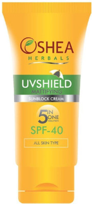 

OSHEA UNSHIELD MATTIFYING SUNBLOCK CREAM - SPF 40 PA+(60 ml)