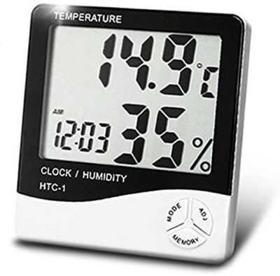 Drake Digital White Clock