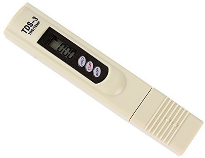 

Zeom Tds-3 Water Purity Tester Pocket Digital Handheld For RO Filter Purifier Water Quality Check TDS Meter with Temp Display Thermometer (Ivory) Digital TDS Meter