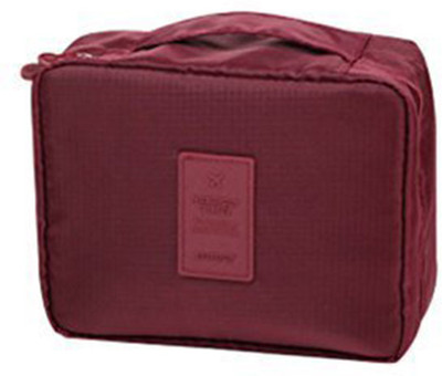 

Bagzar Toiletry Bag Travel Toiletry Kit(Orange)