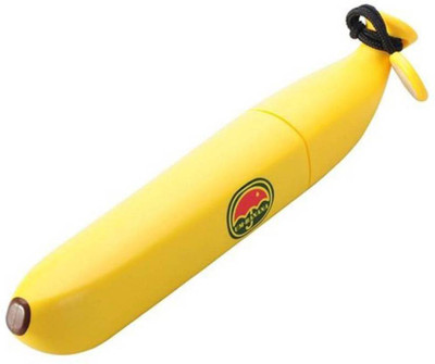 

WDS Banana Triple Folding Rain Sun Umbrella (Yellow) Umbrella(Yellow)