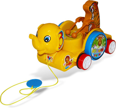 

Akshat SHERU ON ROYAL RATH WITH DRUM SOUND ACTION , FULL OF ACTION TOY - SARGAM ANIMAL(Multicolor)