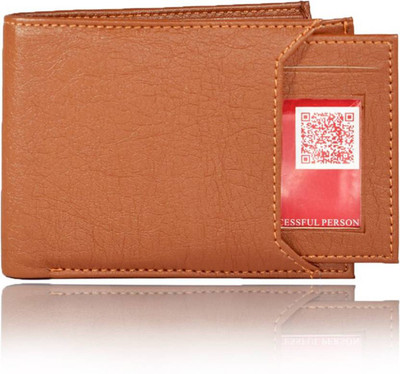 

Hornwood Boys Tan Artificial Leather Wallet(6 Card Slots)