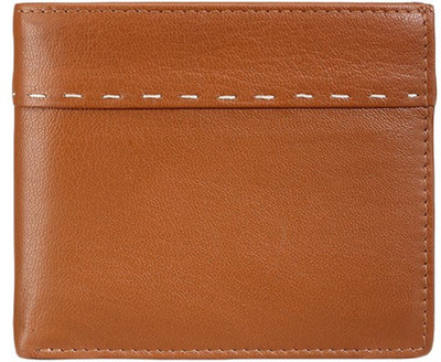 

FOSSO Men Tan Artificial Leather Wrist Wallet(6 Card Slots), Ten
