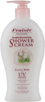 

FRUISER SHOWER CREAM GOATS MILK WITH UV WHITE(450 ml)