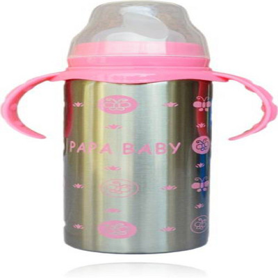 

Babique Multifunctional 3 in 1 Stainless Steel Feeding Bottle - 180ml (PINK) - 180 ml(Pink)