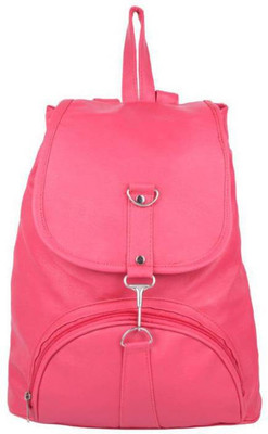 

Aj style zaz48 pink 8 L Backpack(Pink)