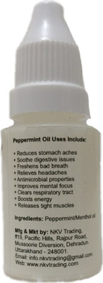 

NKV Trading Peppermint Oil/Menthol Oil(15 ml)