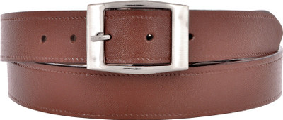 

Ajeraa Men Casual Brown Genuine Leather Belt