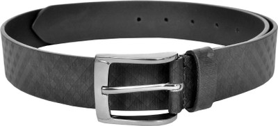 

Allen Cooper Men Formal Black Genuine Leather Belt