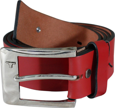 

Bulchee Men Casual, Formal Red Genuine Leather Belt