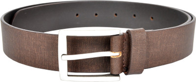 

Allen Cooper Men Formal Brown Genuine Leather Belt