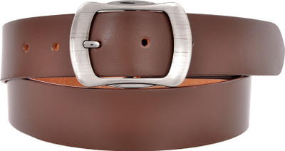 

Ajeraa Men Casual Brown Genuine Leather Belt