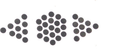 

Shri Ji Collection Black Medium Bindi Forehead Black Bindis(Regular)