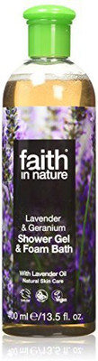

Faith In Nature Lavender & Geranium Shower Gel & Foam Bath(400 ml)