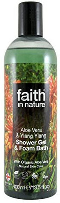 

Faith In Nature Aloe Vera Foam Bath and Shower Gel(400 ml)