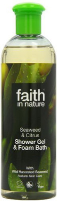 

Faith In Nature Organic Seaweed Foam Bath and Shower Gel(400 ml)