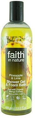 

Faith In Nature Shower Gel and Foam Bath Pineapple and Lime(400 ml)