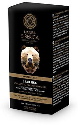 

Natura Siberica Bear Hug Awakening Face Washing Gel for Men(150 ml)