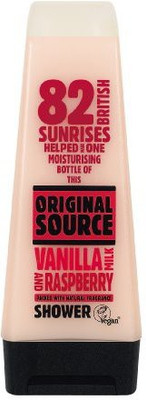 

Original Source Shower Gel Vanilla Milk and Raspberry(250 ml)