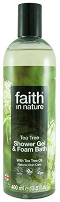 

Faith In Nature Tea Tree Invigorating Shower Gel & Foam Bath(400 ml)