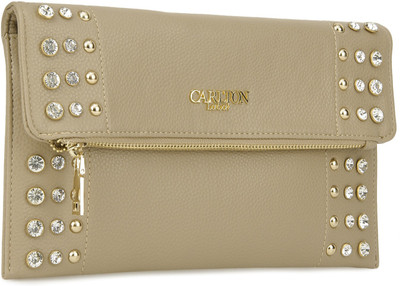 

Carlton London Casual, Party Brown Clutch